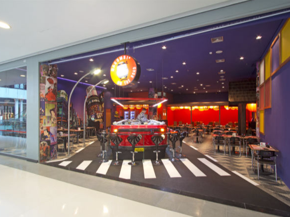 Restaurante Nakombi, obra executada pela AMACna