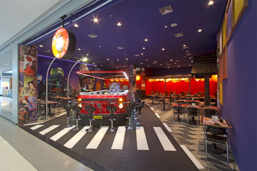 Restaurante Nakombi, obra executada pela AMACna