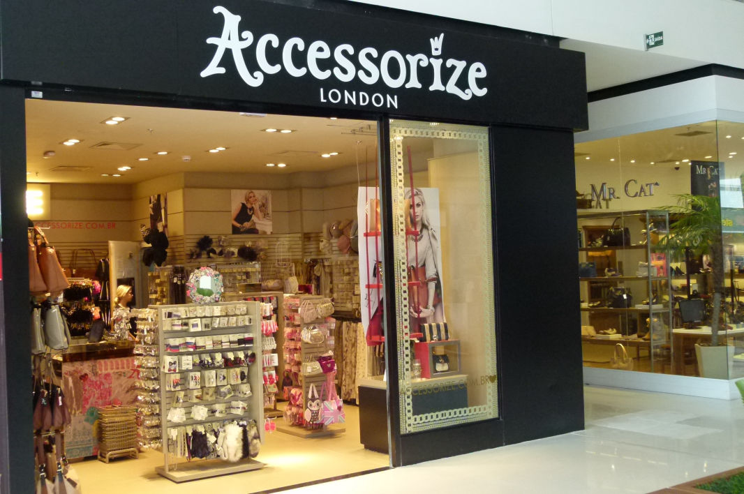 Loja Accessorize, obra executada pela AMACna
