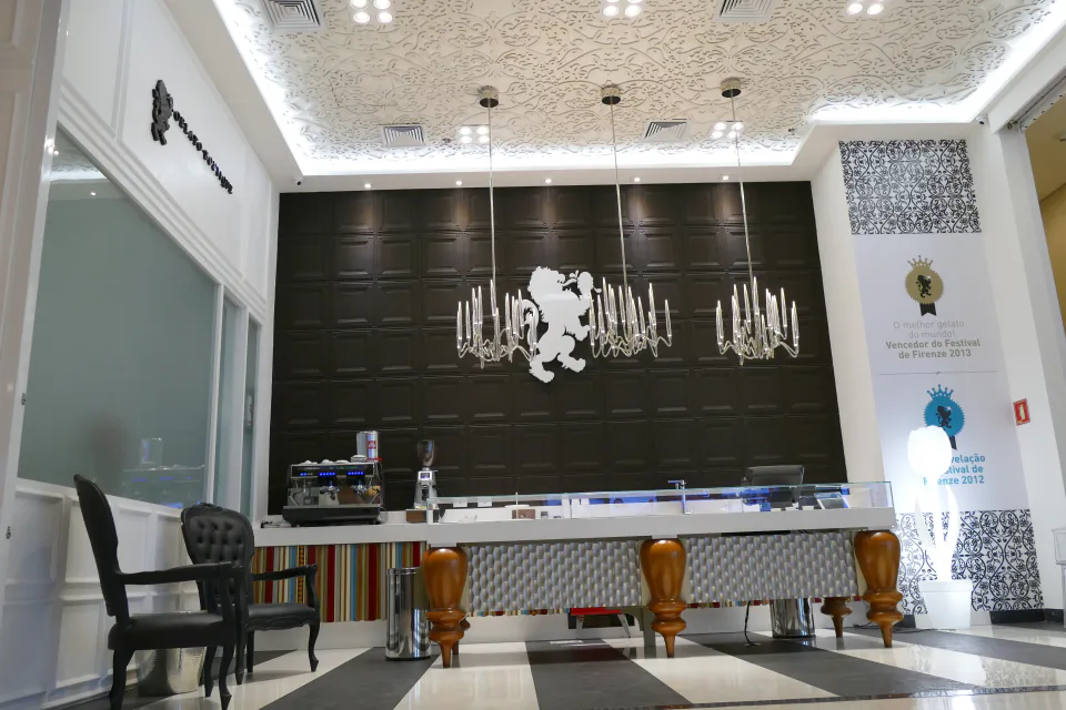 Gelato Boutique, obra executada pela AMACna