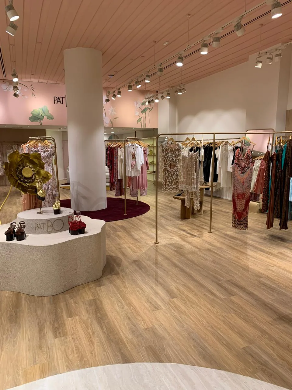 Loja PatBO — interior, obra executada pela AMACna